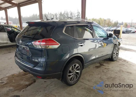 2016 Nissan Rogue Sl из США, поврежденный, VIN 5N1AT2MV6GC765795